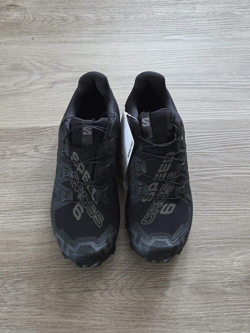 Salomon Speedcross 6 Trail Running Shoes Black Men's Size 8 US, EU 41⅓ - Picture 4 of 10